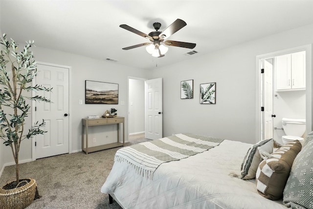 800 Madison St, Cleburne, TX 76033 - bedroom with light carpet and ceiling fan
