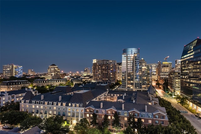 2900 Mckinnon St Unit 1001, Dallas, TX 75201 - city view featuring a view of city lights