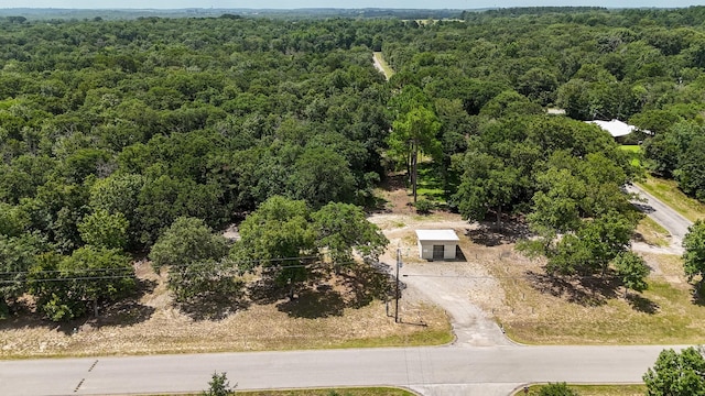 7720 Angelina Dr, Athens, TX 75752 - aerial view of a heavily wooded area