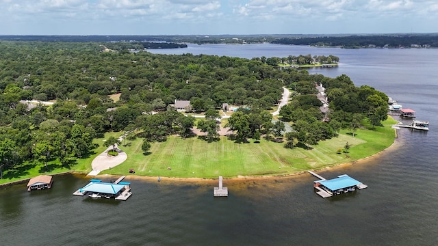 7720 Angelina Dr, Athens, TX 75752 - drone / aerial view of a large body of water