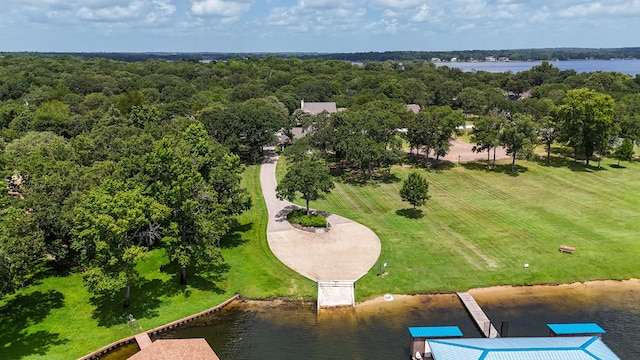 7720 Angelina Dr, Athens, TX 75752 - drone / aerial view of a nearby body of water