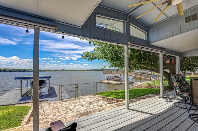 4018 Linda Ct, Granbury, TX 76048 - dock with a water view