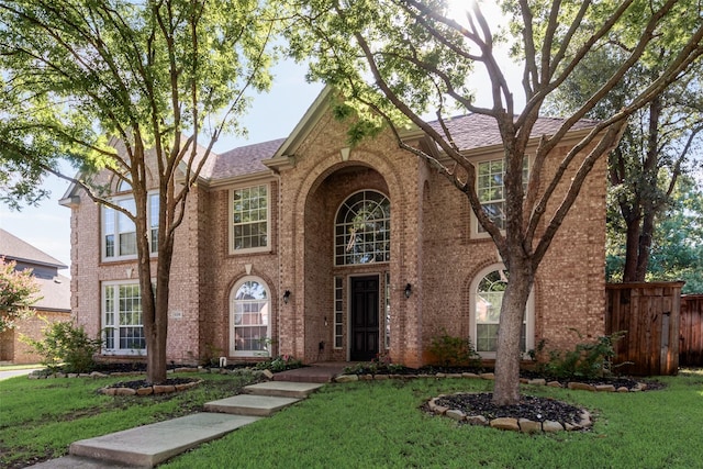 4105 Williams Ct, Grapevine, TX 76051 - view of front of house with brick siding and a shingled roof