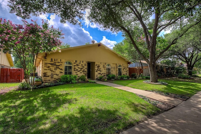 5610 Christie Ln, Garland, TX 75044 - view of front of home featuring brick siding