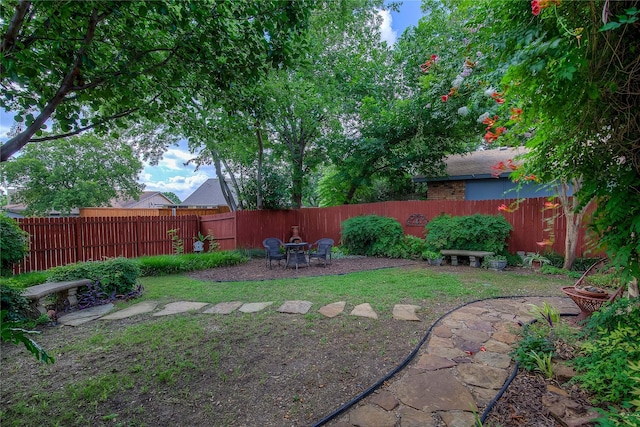 5610 Christie Ln, Garland, TX 75044 - view of fenced backyard