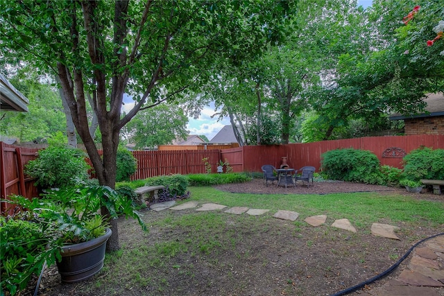 5610 Christie Ln, Garland, TX 75044 - view of fenced backyard