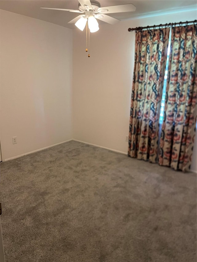 1505 Windy Meadow Dr, Plano, TX 75023 - carpeted spare room featuring ceiling fan
