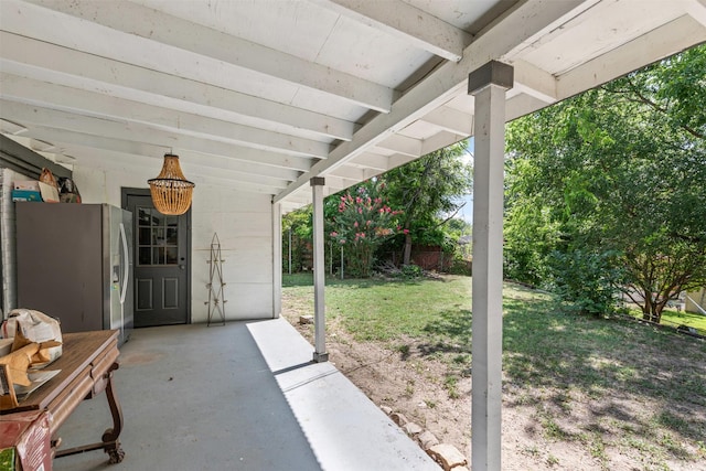 6301 Shadydell Dr, Fort Worth, TX 76135 - view of patio / terrace