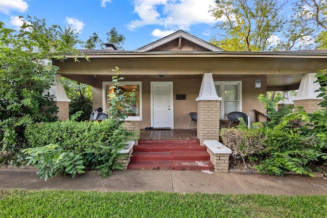 1601 W Bond St, Denison, TX 75020 - view of front facade featuring covered porch