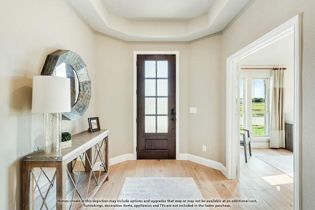 209 Dove Haven Dr, Wylie, TX 75098 - foyer entrance with wood finished floors and plenty of natural light