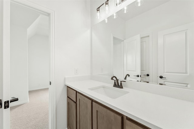 913 Cannes Dr, Red Oak, TX 75154 - bathroom featuring vanity and baseboards