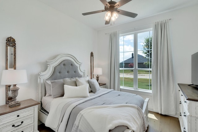 140 Friesian Ln, Waxahachie, TX 75167 - bedroom featuring wood finished floors and ceiling fan