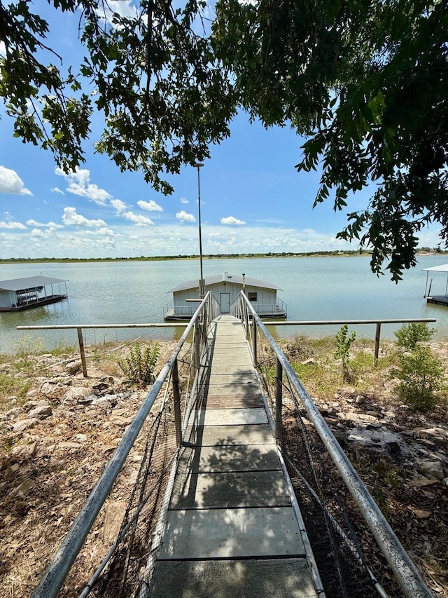 3093 County Road 264, Breckenridge, TX 76424 - dock with a water view