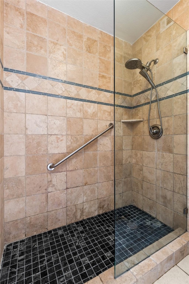 350 W Harwood Rd Unit A, Hurst, TX 76054 - full bathroom with tiled shower