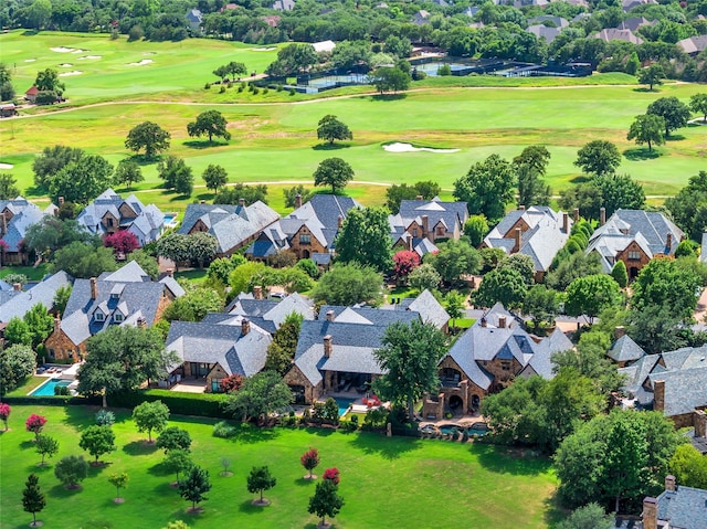 2307 Cedar Elm Ter, Westlake, TX 76262 - aerial perspective of suburban area with a local golf course