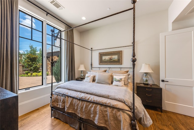 2307 Cedar Elm Ter, Westlake, TX 76262 - bedroom featuring wood finished floors and recessed lighting