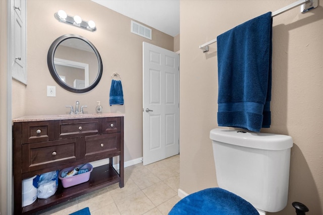 336 Arrowhead St, Fort Worth, TX 76108 - bathroom with tile patterned floors and vanity