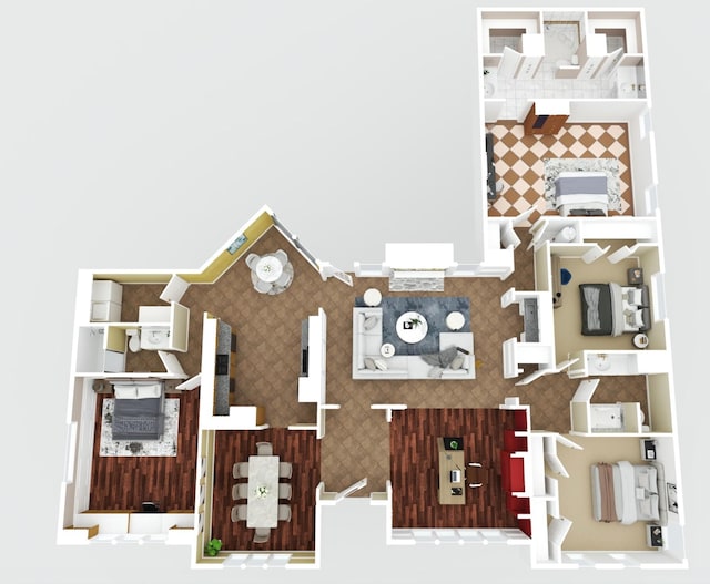 1115 Shady Oak Trl, Mansfield, TX 76063 - view of property floor plan