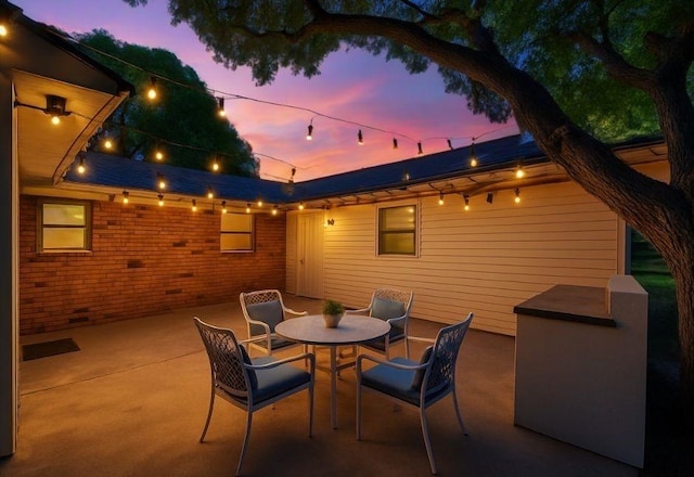 210 Virginia Dr, Waco, TX 76705 - view of patio / terrace featuring outdoor dining area