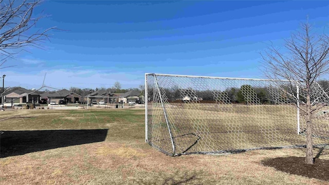 124 Greengate Dr, Boyd, TX 76023 - surrounding community with an area for sports and a residential view