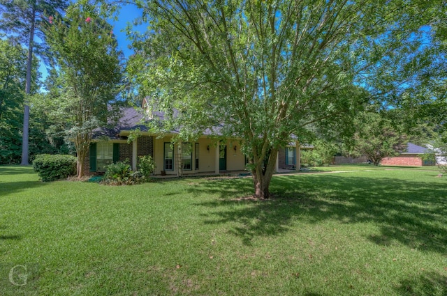 8 Sterling Ranch Rd N, Haughton, LA 71037 - view of front facade featuring a front yard
