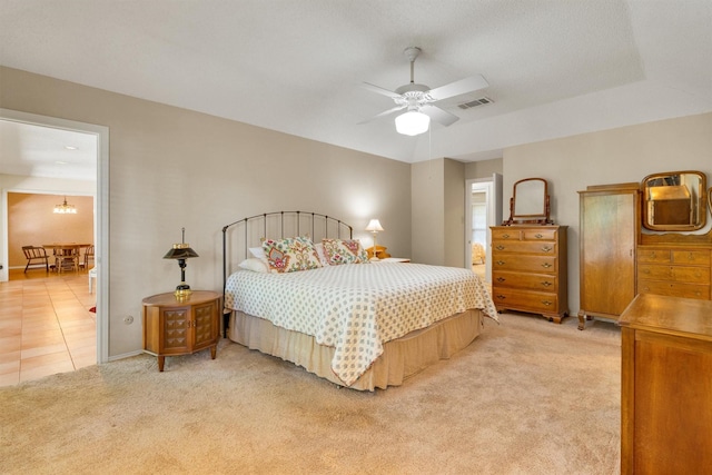 2815 Whisperwood Trl, Dalworthington Gardens, TX 76016 - carpeted bedroom featuring ceiling fan and baseboards