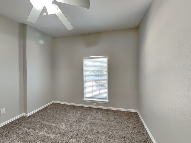 2829 Alcot Ln, Grand Prairie, TX 75052 - carpeted spare room with ceiling fan and baseboards