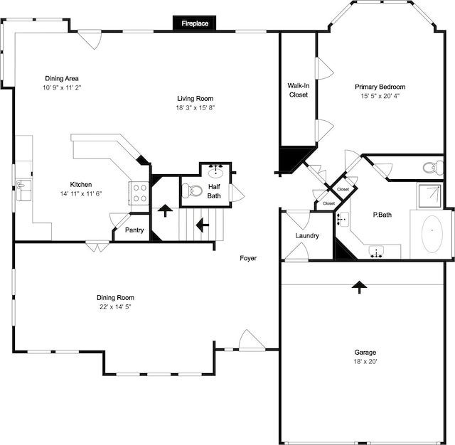 2829 Alcot Ln, Grand Prairie, TX 75052 - view of property floor plan