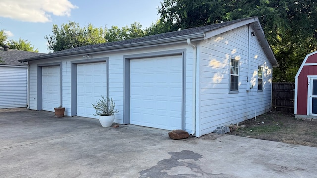 227 W Center St, Duncanville, TX 75116 - view of detached garage