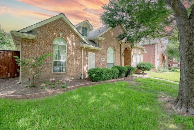 8479 Firewheel Ln, Frisco, TX 75036 - view of front of property with brick siding