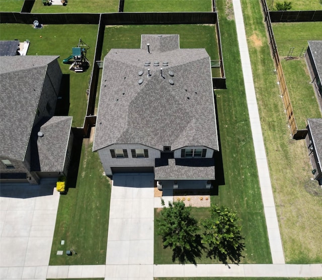 1604 Berry Ridge Trl, Aubrey, TX 76227 - drone / aerial view