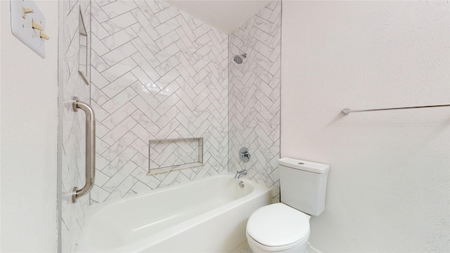 1550 Pamela Ln, Fort Worth, TX 76112 - full bath with toilet and shower / tub combination