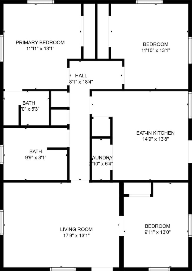 1830 San Antonio St, Grand Prairie, TX 75051 - view of room layout