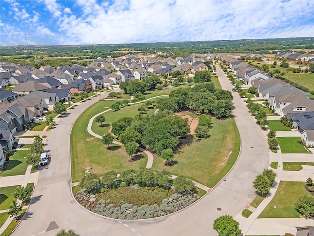 712 Tallgrass Dr, Aledo, TX 76008 - aerial overview of property's location with nearby suburban area