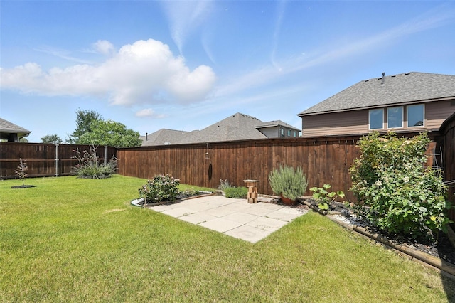 7508 Guadalupe Way, Mckinney, TX 75071 - fenced backyard with a patio area