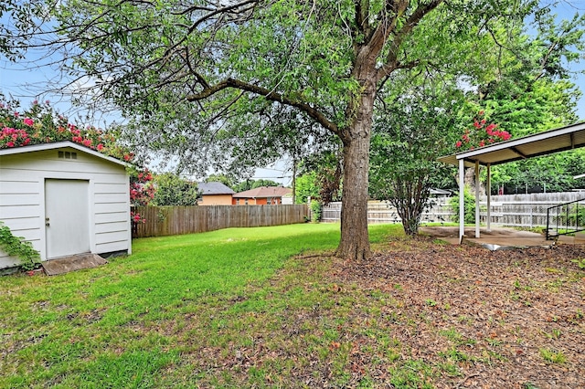 1402 Hillcrrest Dr, Sherman, TX 75092 - fenced backyard with a shed