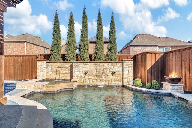 11334 Graceland Ln, Frisco, TX 75033 - view of pool with a fenced backyard