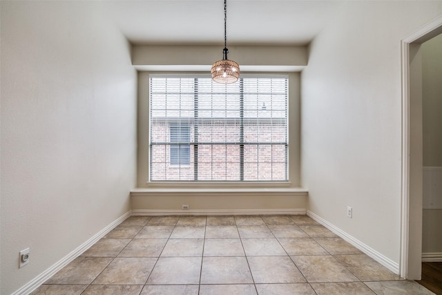 7611 Forest Ridge Trl, Sachse, TX 75048 - unfurnished dining area with healthy amount of natural light and light tile patterned floors