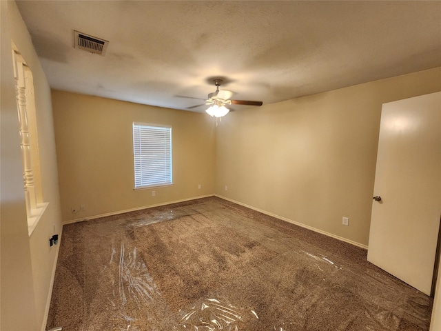 1408 Bandera Dr, Arlington, TX 76018 - carpeted spare room featuring ceiling fan and baseboards