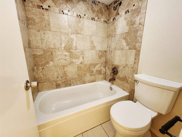 1408 Bandera Dr, Arlington, TX 76018 - bathroom featuring toilet and shower / bathtub combination