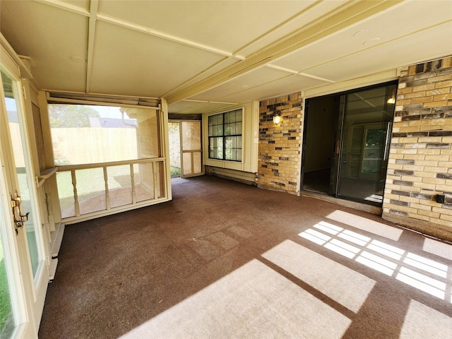 1408 Bandera Dr, Arlington, TX 76018 - view of unfurnished sunroom