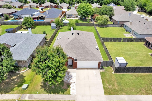 5900 Rising Meadow Dr, Arlington, TX 76018 - aerial view of residential area