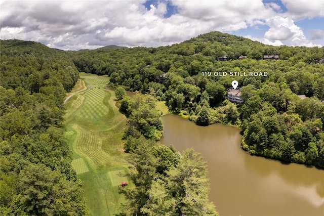 119 Old Still Rd, Sapphire, NC 28774 - drone / aerial view of a large body of water and a forest
