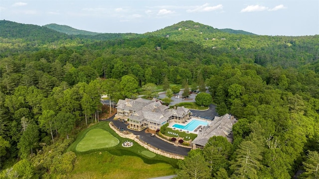 119 Old Still Rd, Sapphire, NC 28774 - drone / aerial view of a mountainous background