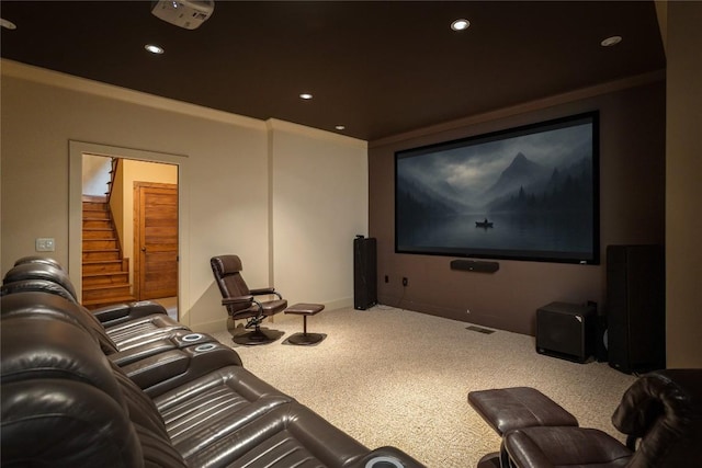 119 Old Still Rd, Sapphire, NC 28774 - cinema with carpet and recessed lighting