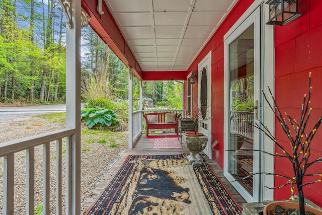 view of patio / terrace featuring a porch