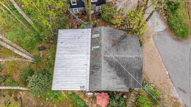 view of subject property