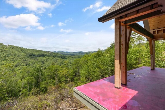 148 E Ridge Rd, Cashiers, NC 28717 - mountain view with a forest