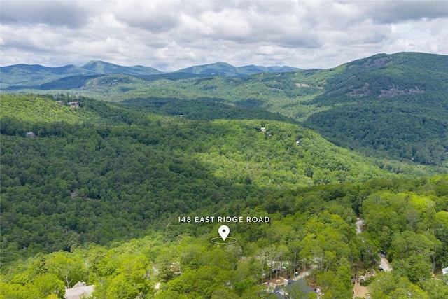 148 E Ridge Rd, Cashiers, NC 28717 - view of mountain background with a forest