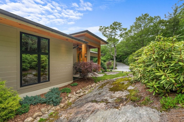 1240 King Gap Rd, Highlands, NC 28741 - view of yard